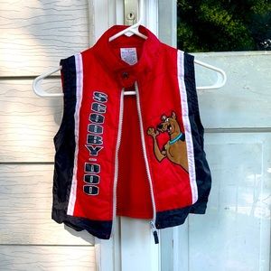 Unbranded Scooby Doo Puffer Zip Up Vest